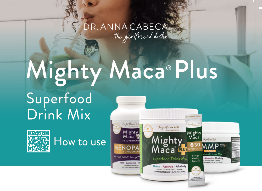Mighty Maca Plus Info Line Card
