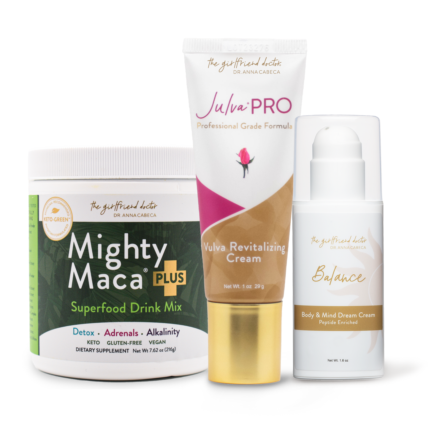 Julva® PRO + Balance + Mighty Maca® Plus