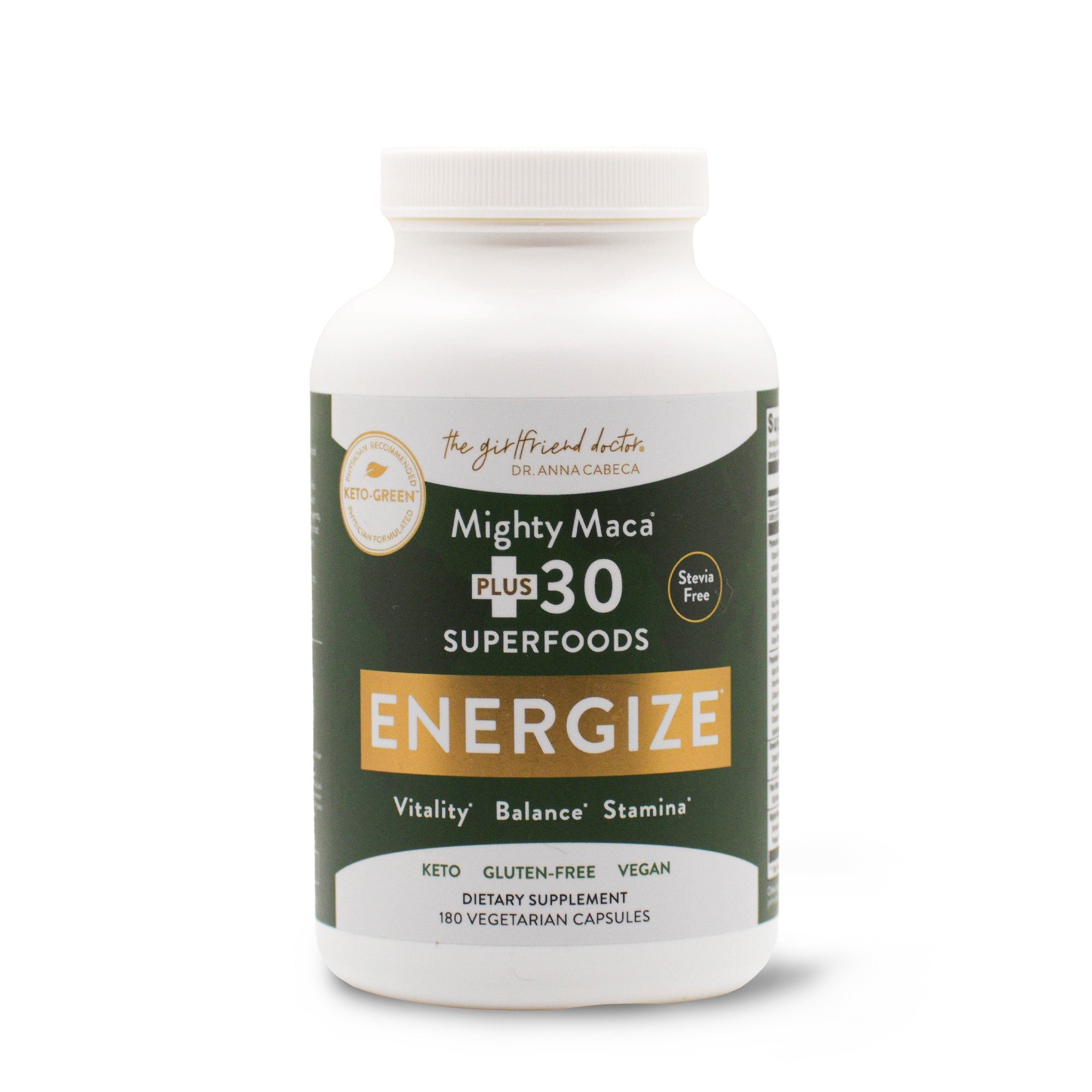 Mighty Maca® Energize Capsules – Dr Anna Cabeca's Wholesale