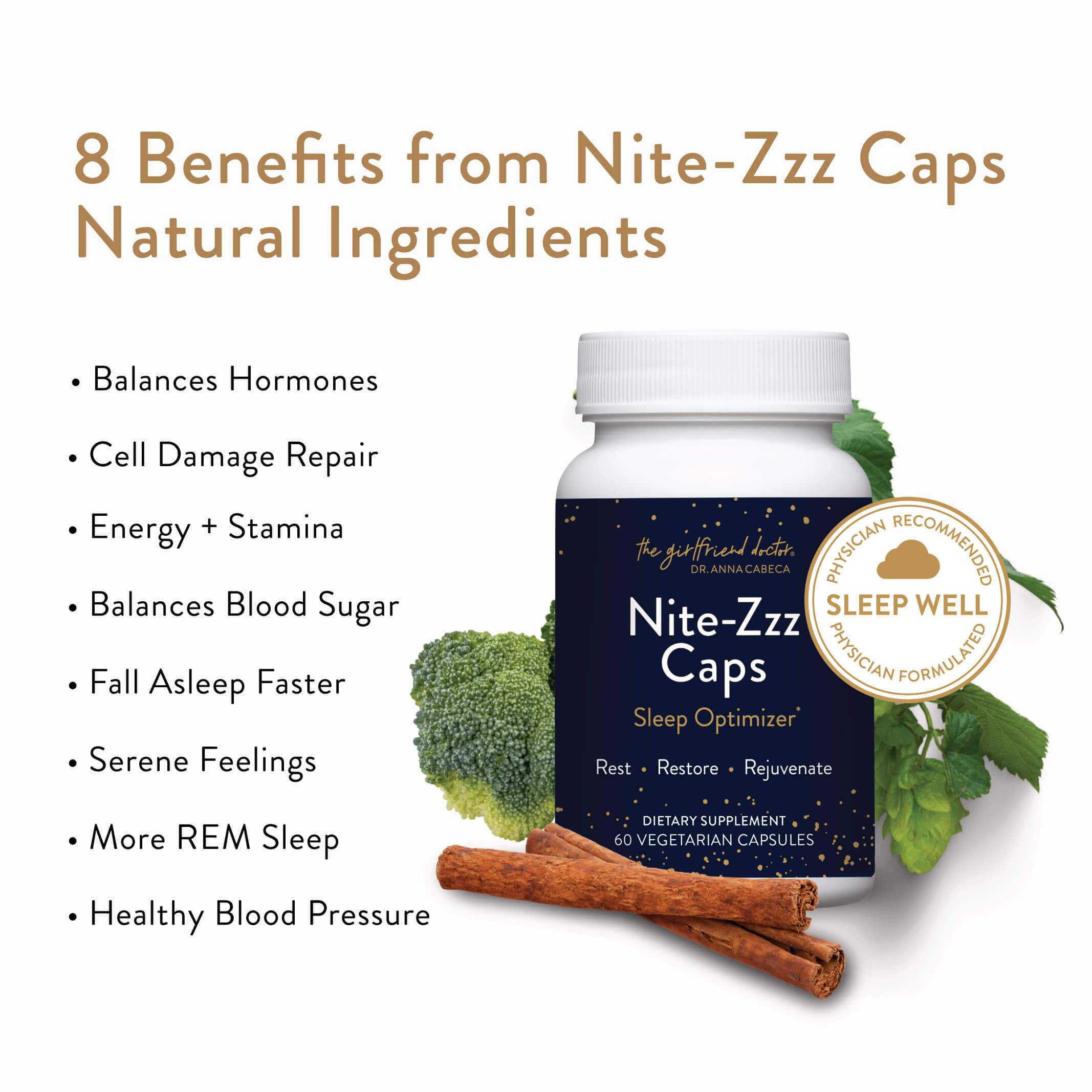 Nite-Zzz Caps – Dr Anna Cabeca's Wholesale